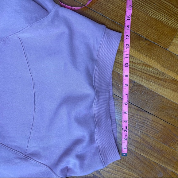 Alphalete Pink Script Logo Cropped Hoodie Women's Size Small - Picture 13 of 13